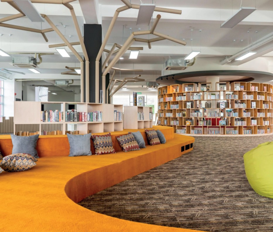Grand Library, Tunku Putra HELP International School Kuching