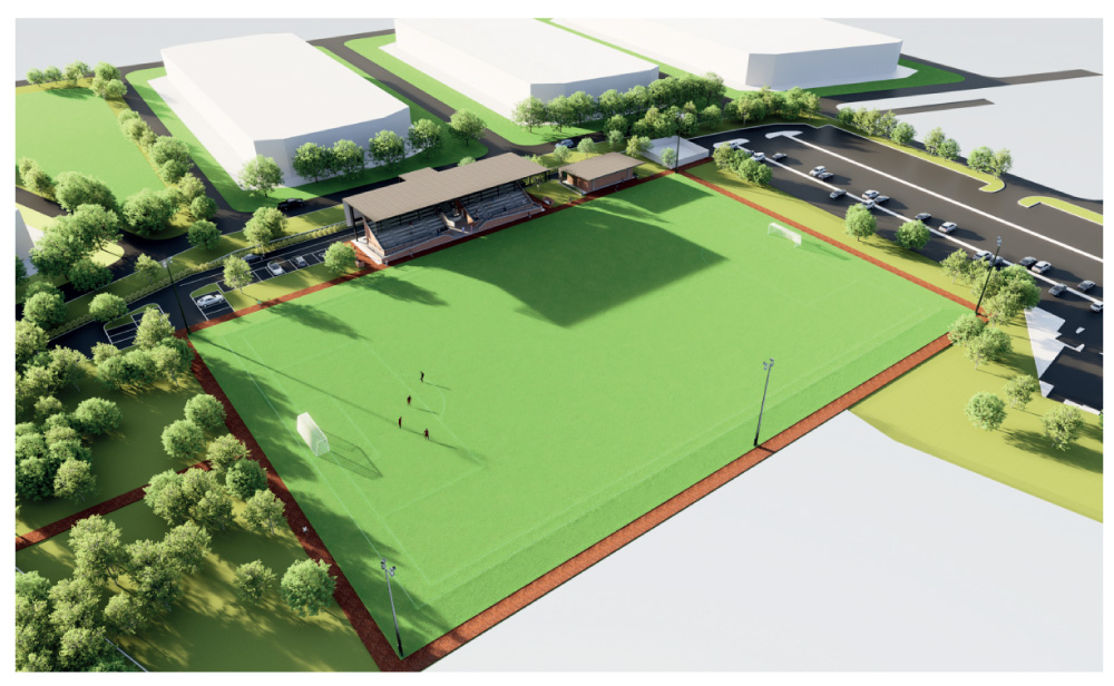 Sambir Football Field Kuching